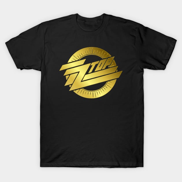 ZZ TOP GOLD T-Shirt by Mark Fabian